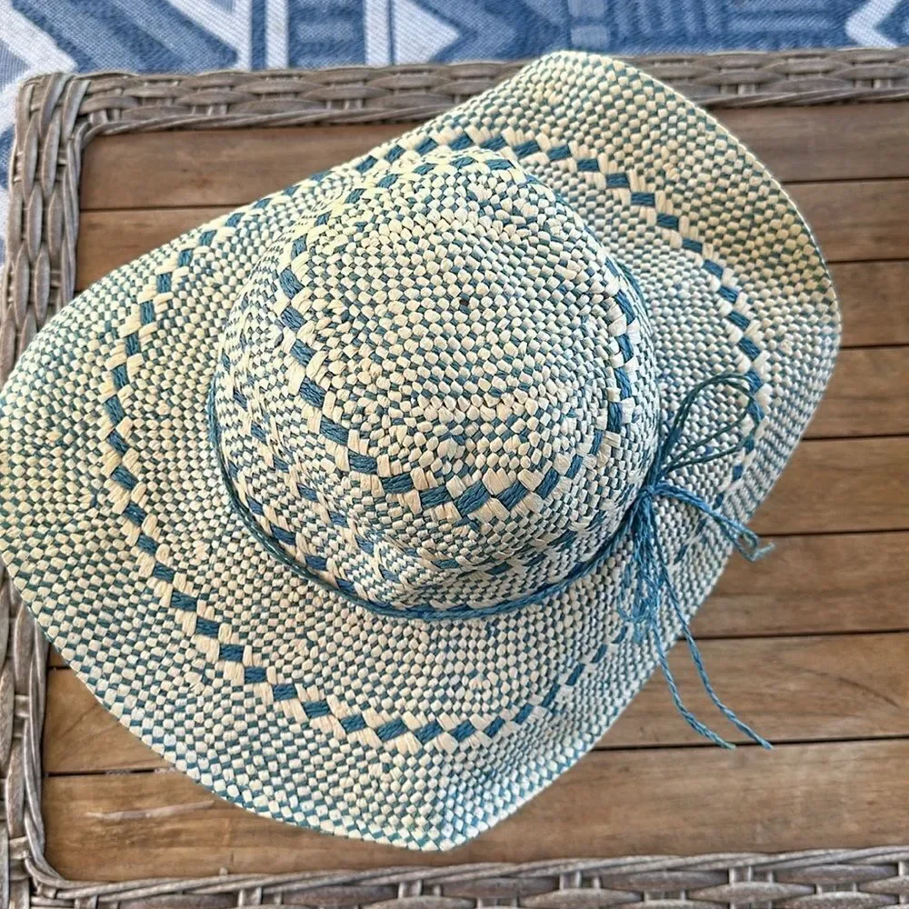Royal Resortwear Paper Wide Brim Hat 58cm